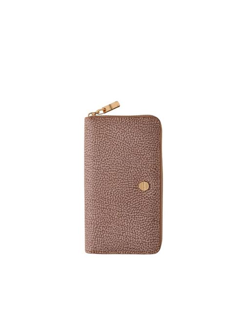 Große Geldbörse mit Reißverschluss BORBONESE | 920053684RI 031